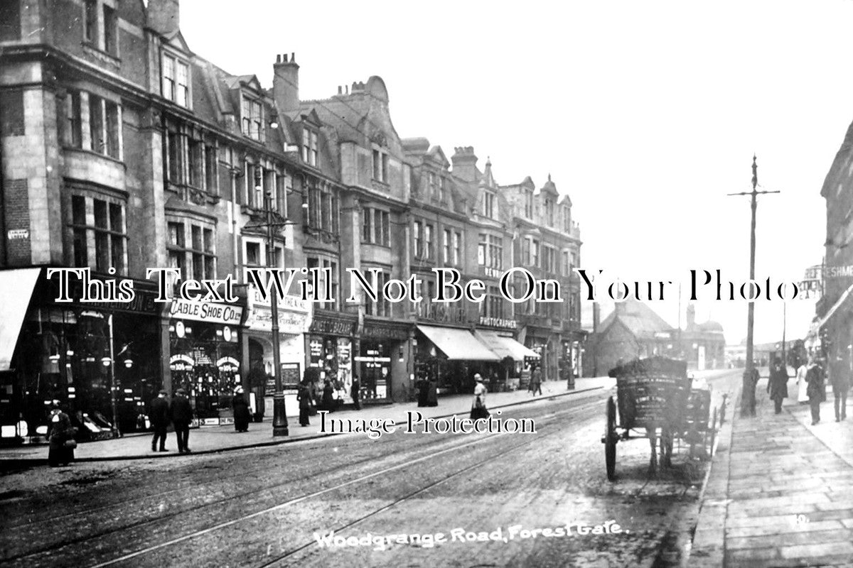 ES 2790 - Woodgrange Road, Forest Gate, Essex c1913