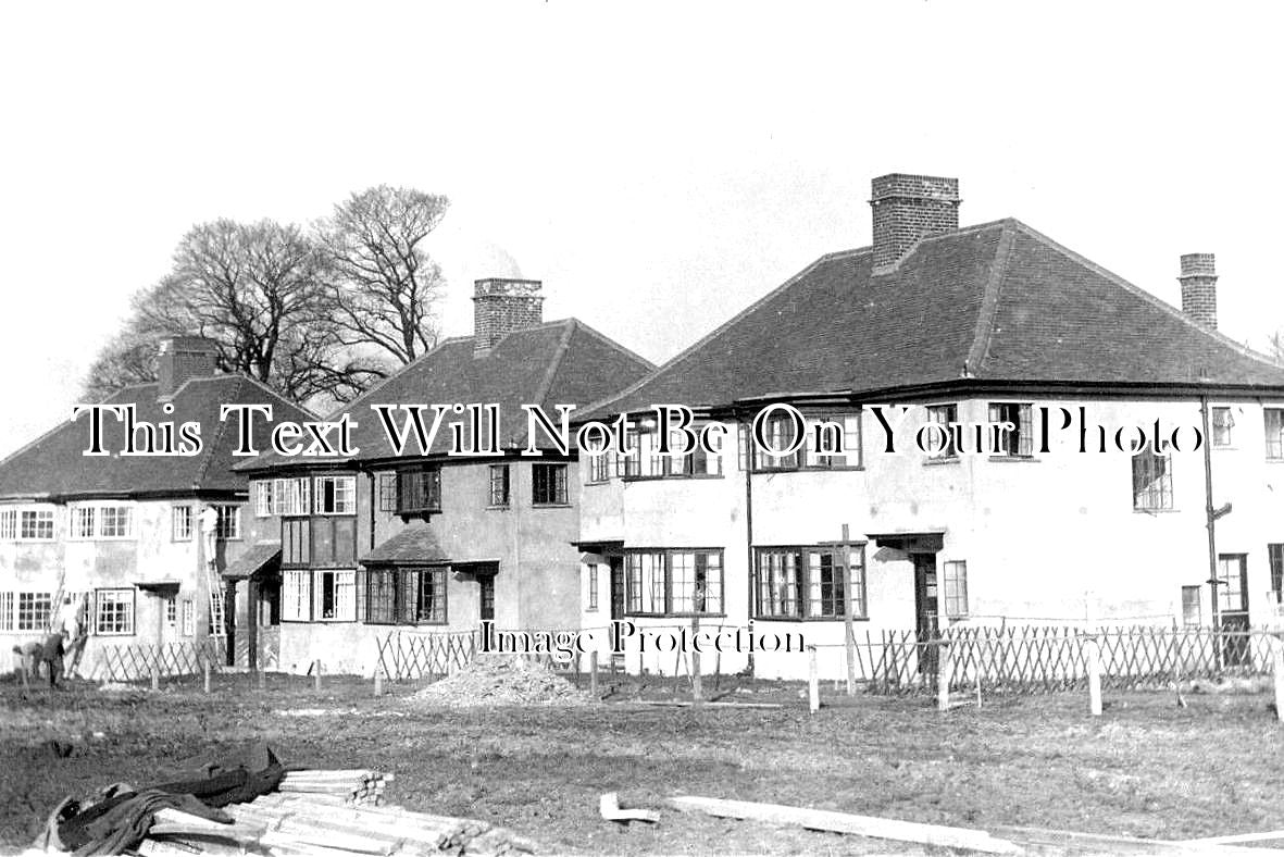 ES 2871 - Newly Built Houses, Canvey Road, Leigh, Essex