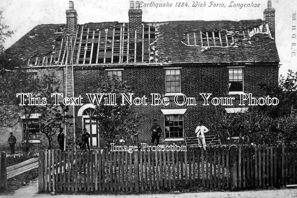 ES 289 - Earthquake Damage, Wick Farm, Langenhoe, Essex