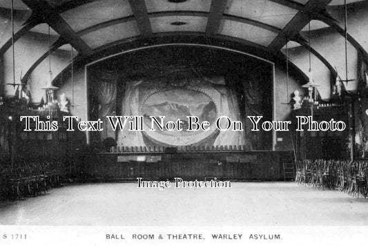 ES 2892 - Ball Room & Theatre, Warley Mental Asylum Hospital, Essex