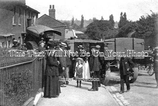 ES 2916 - Steam Traction Engine Accident, Colchester, Essex