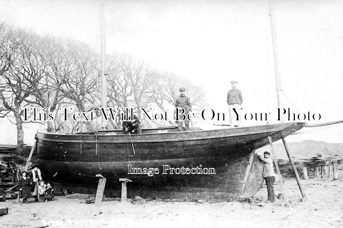 ES 2923 - Boat On Shoeburyness Beach, Essex