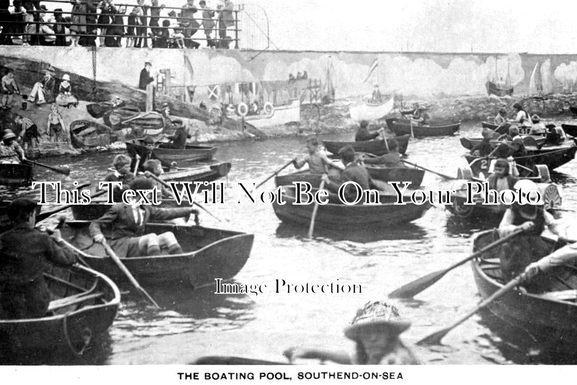 ES 2957 - Boating Pool, Southend-On-Sea, Essex