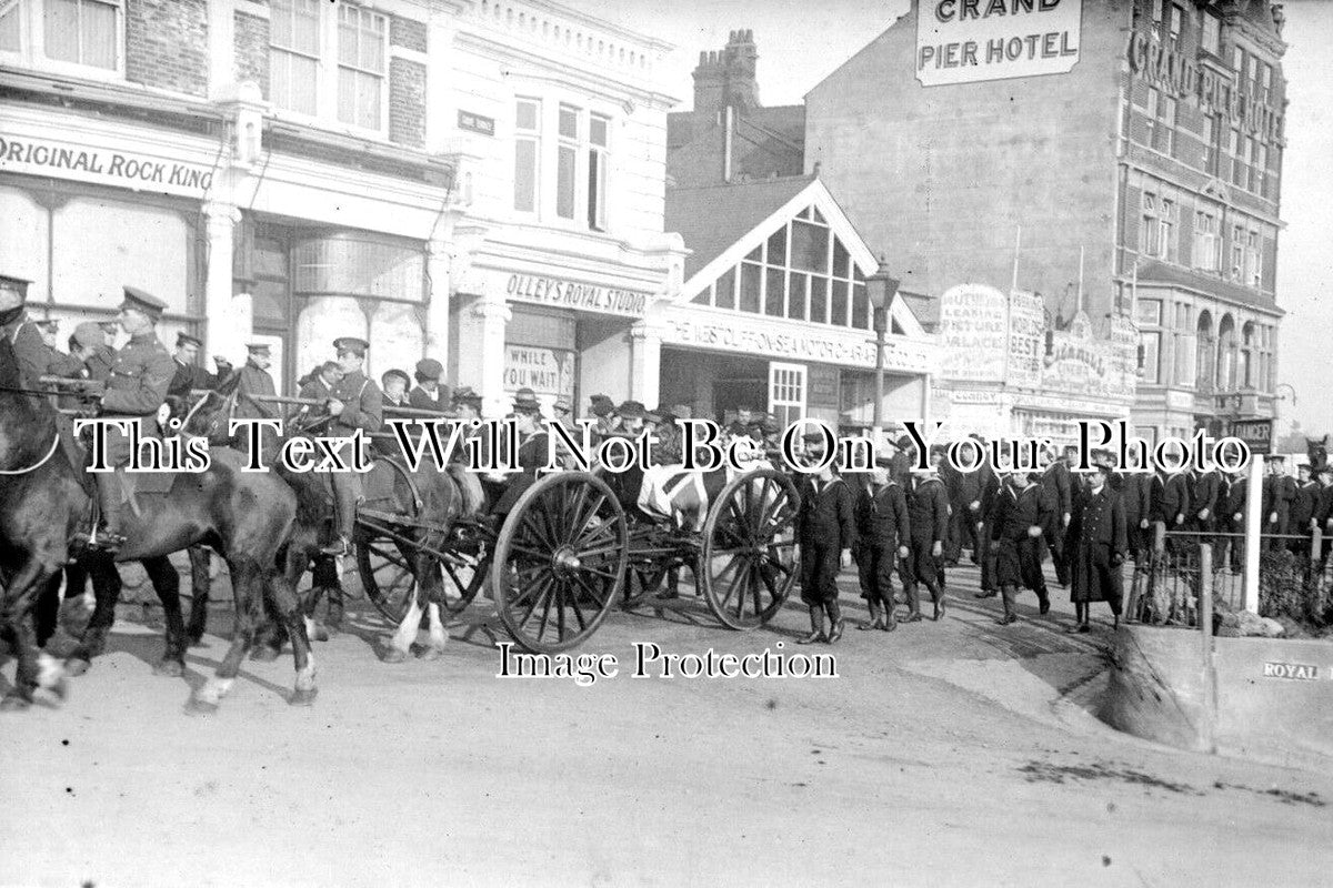 ES 2996 - 1st Naval Funeral QMH, Southend, Essex 1916