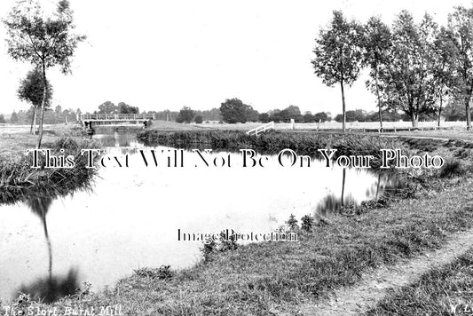 ES 3000 - River Stort, Burnt Mill, Harlow, Essex c1905