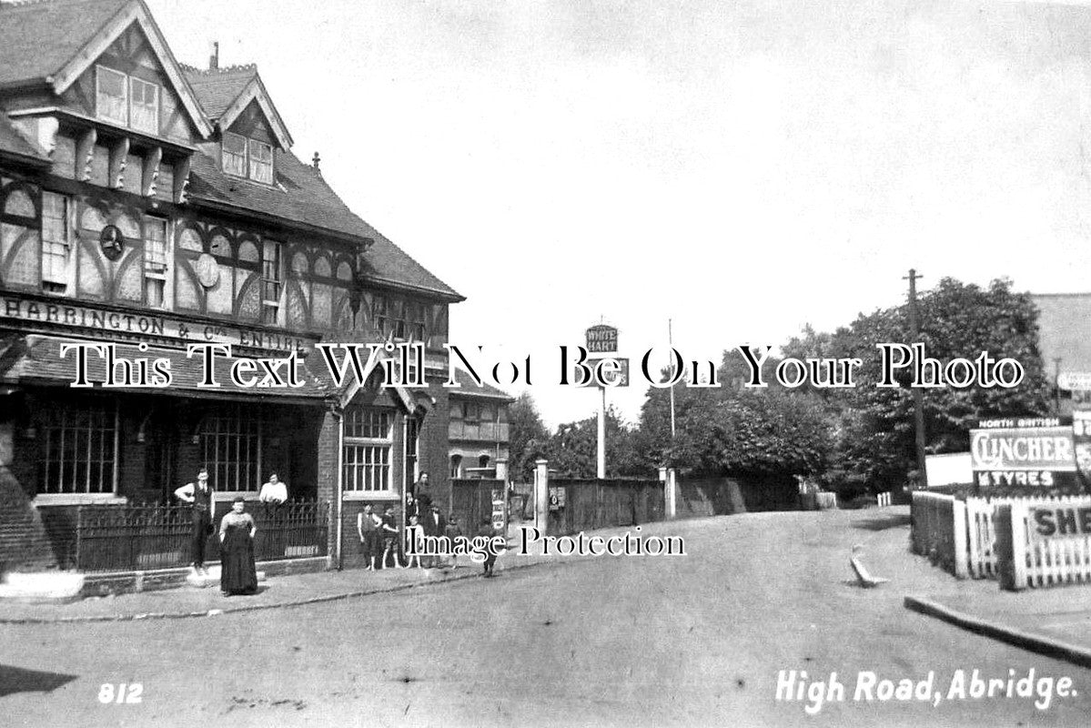 ES 3002 - High Road, Abridge, Essex c1917