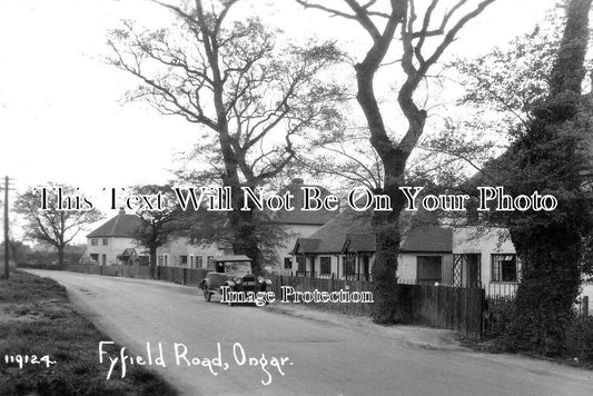 ES 3024 - Fyfield Road, Ongar, Essex c1929