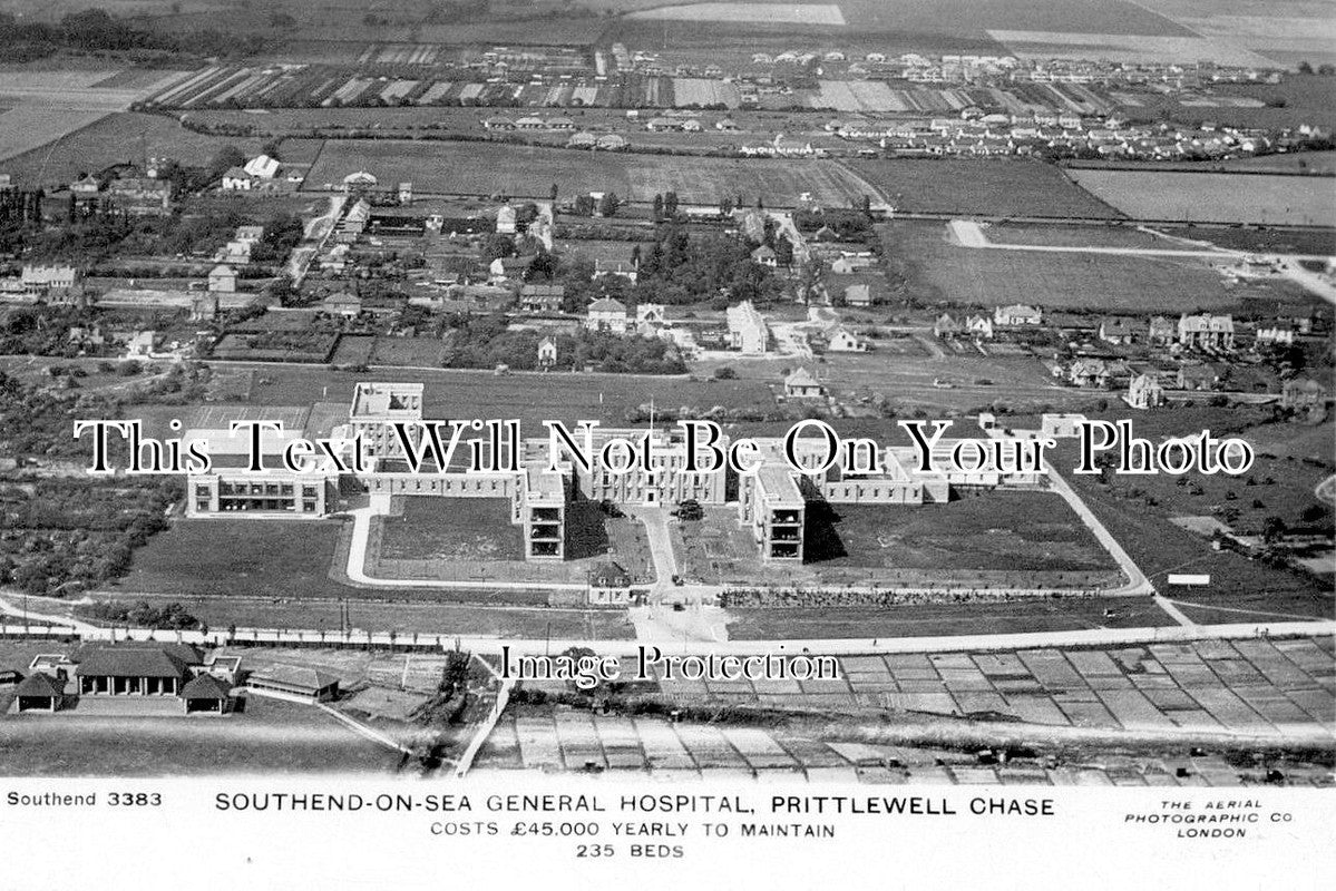 ES 3055 - Southend General Hospital, Prittlewell Chase, Essex