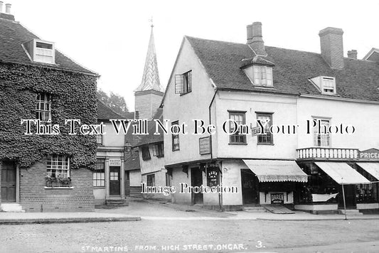 ES 3078 - St Martins From High Street, Ongar, Essex