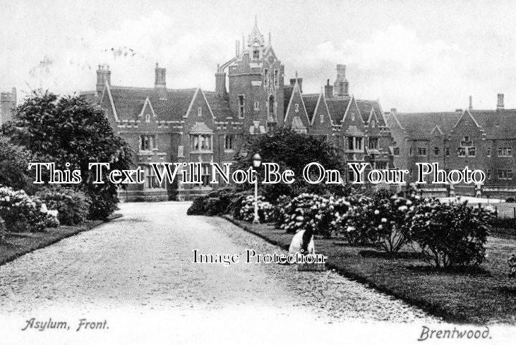 ES 312 - Asylum Front, Brentwood, Essex c1907 – JB Archive