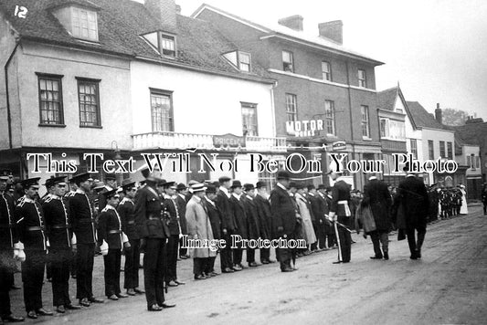 ES 3160 - Church Parade & Inspection, Ongar, Essex 1912