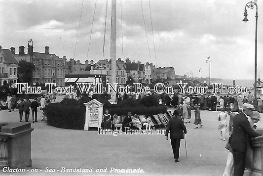 ES 3181 - Clacton-On-Sea Bandstand & Promenade, Essex