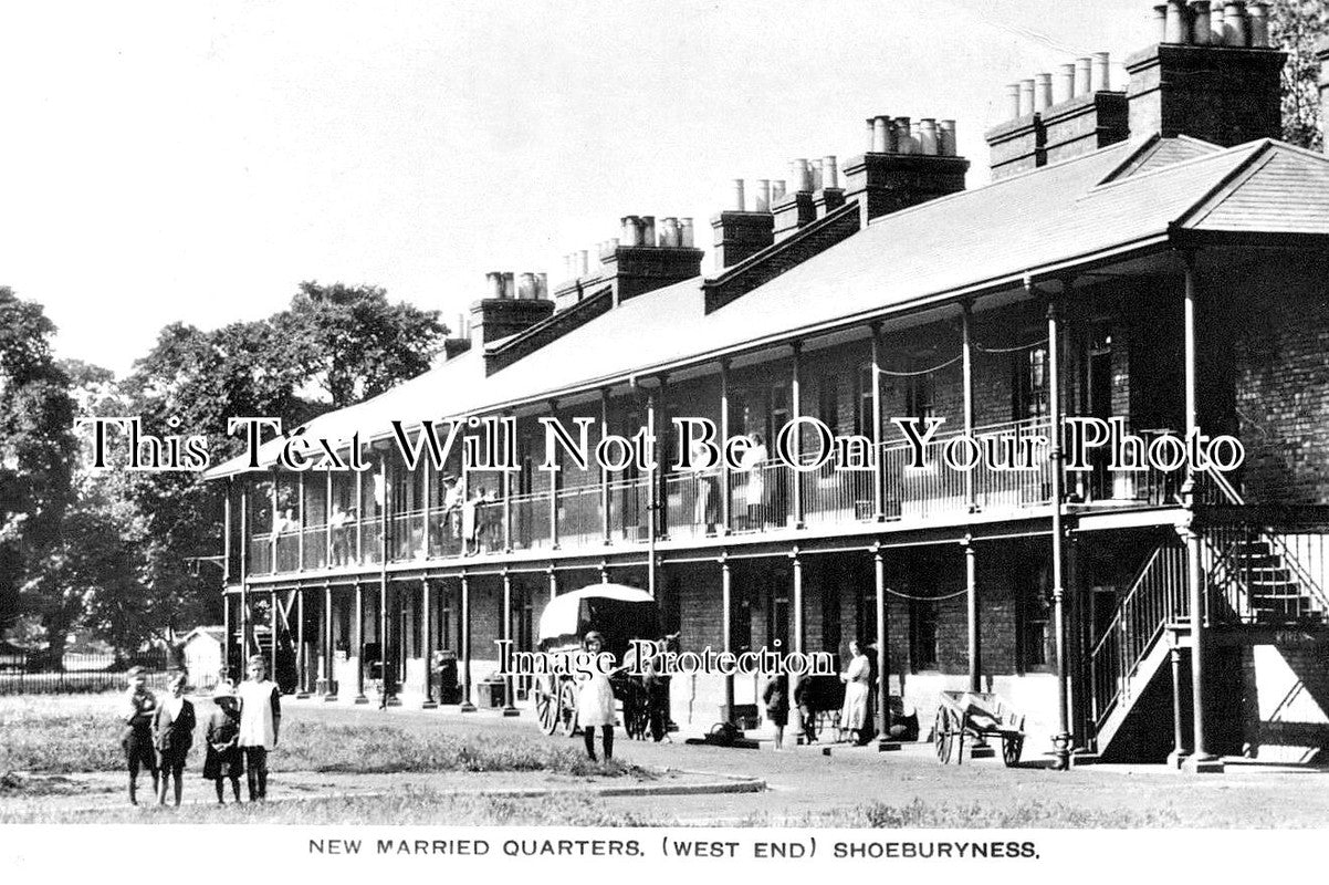 ES 3188 - New Married Quarters, West End, Shoeburyness, Essex