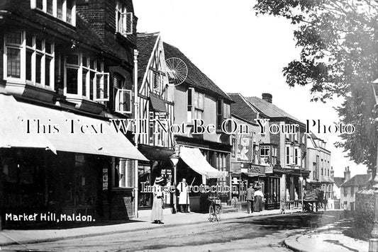 ES 3202 - Market Hill, Maldon, Essex c1913