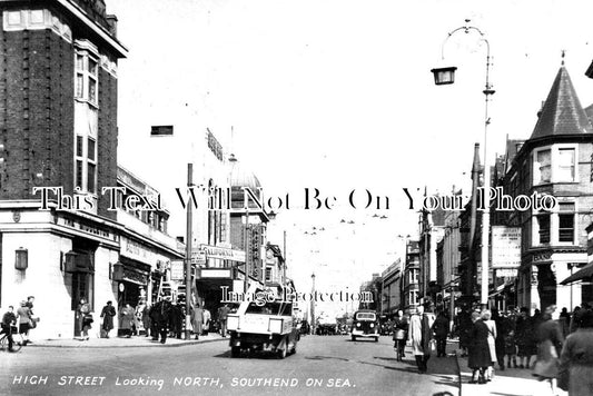 ES 3213 - High Street Looking North, Southend, Essex