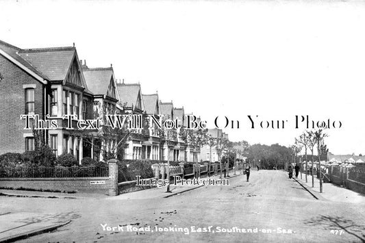 ES 3225 - York Road Looking East, Southend, Essex