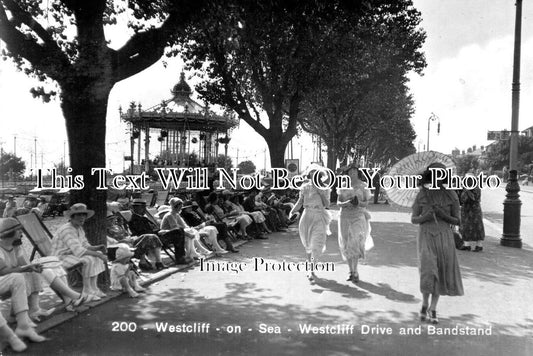 ES 3235 - Westcliff Drive & Bandstand, Westcliff On Sea, Essex