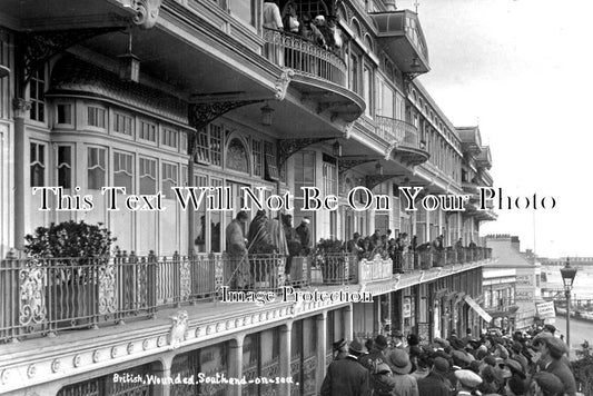 ES 3239 - British Wounded, Palace Hotel, Southend On Sea, Essex