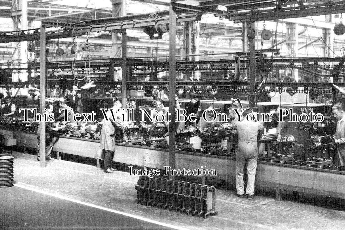 ES 3281 - Engine Assembly, Ford Motor Car Works, Dagenham, Essex c1938