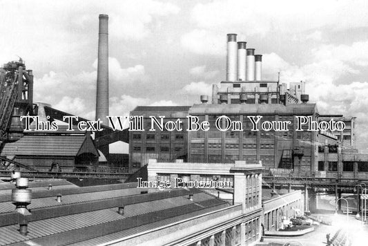 ES 3283 - Power House & Blast Furnace, Ford Motor Car Works, Dagenham, Essex c1938