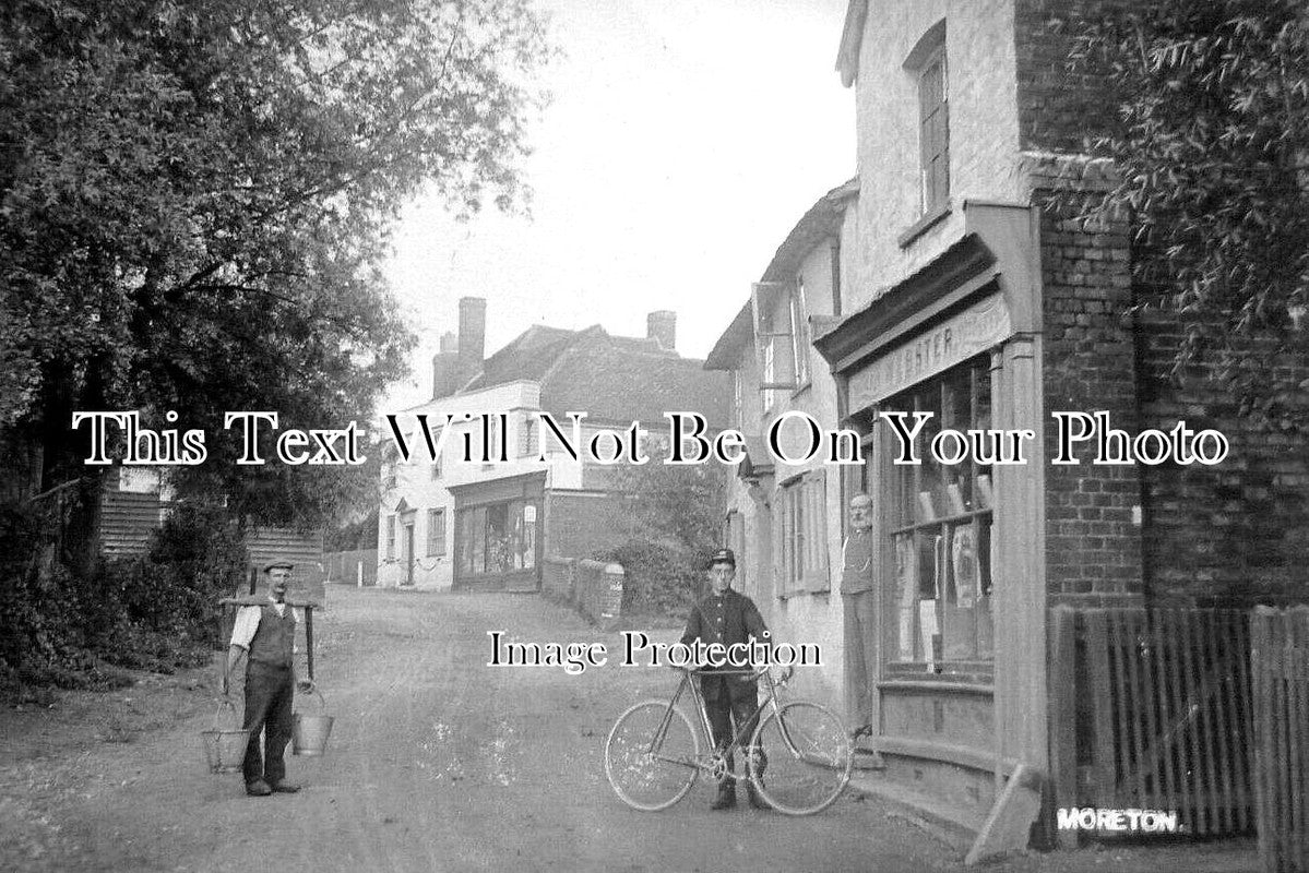 ES 3323 - Post Office, Moreton, Essex c1906
