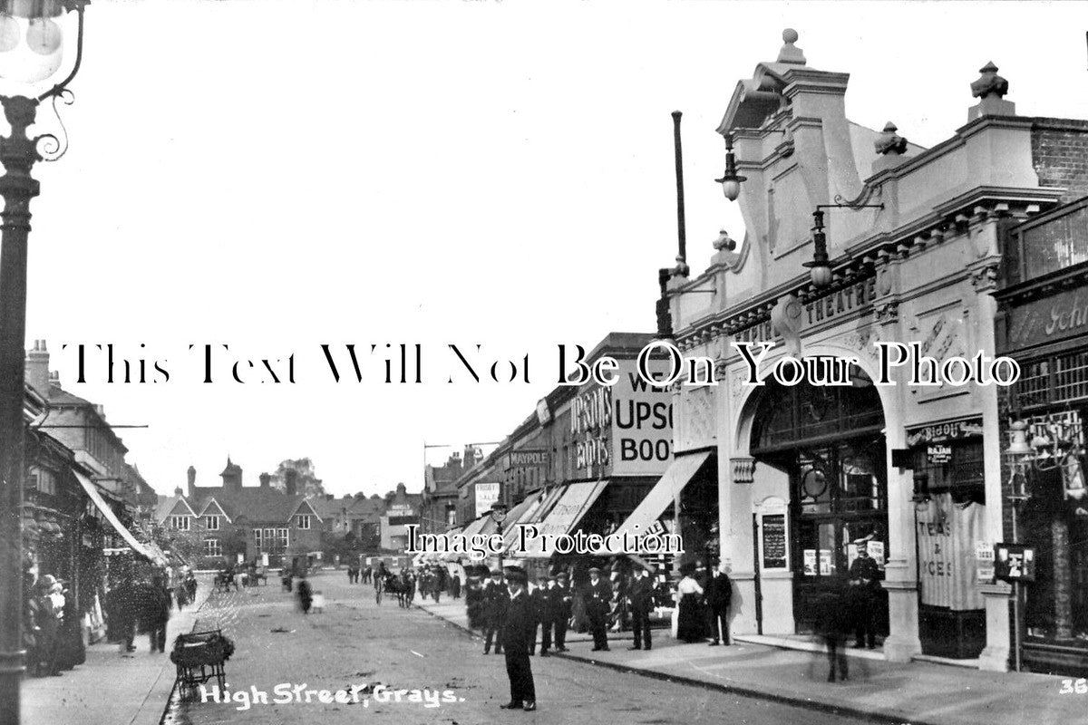 ES 3353 - High Street, Grays, Essex c1905 – JB Archive