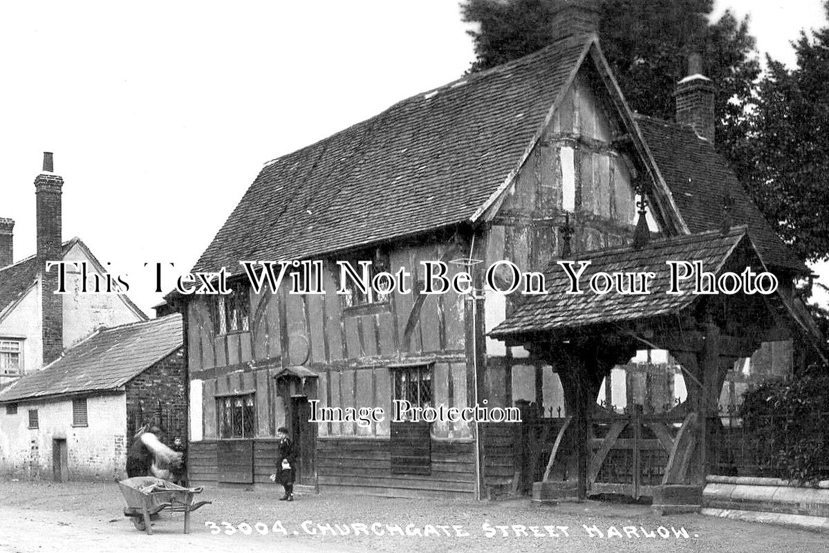 ES 3387 - Churchgate Street, Harlow, Essex c1915