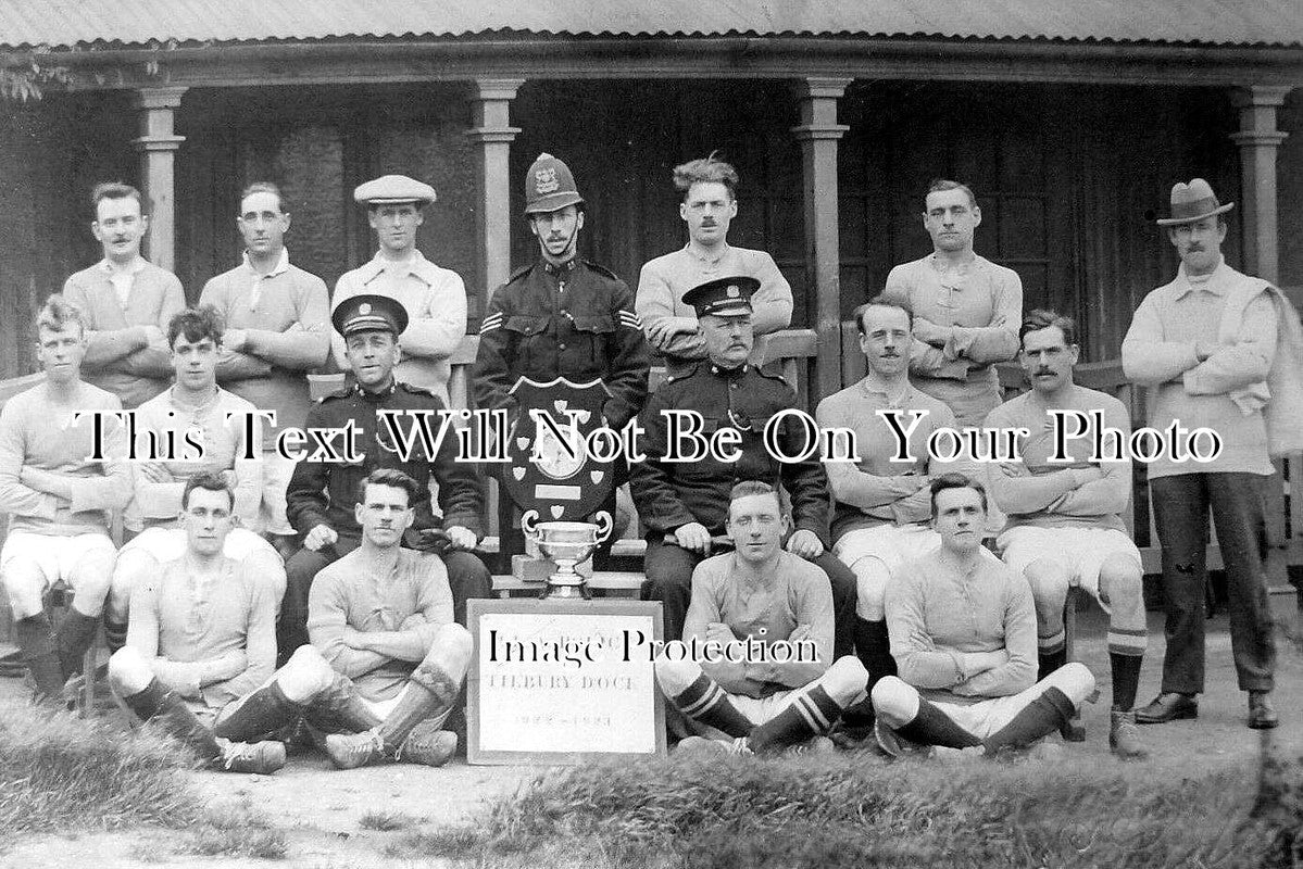 ES 3396 - Port Of London Authority, Police Tilbury Dock Football Team