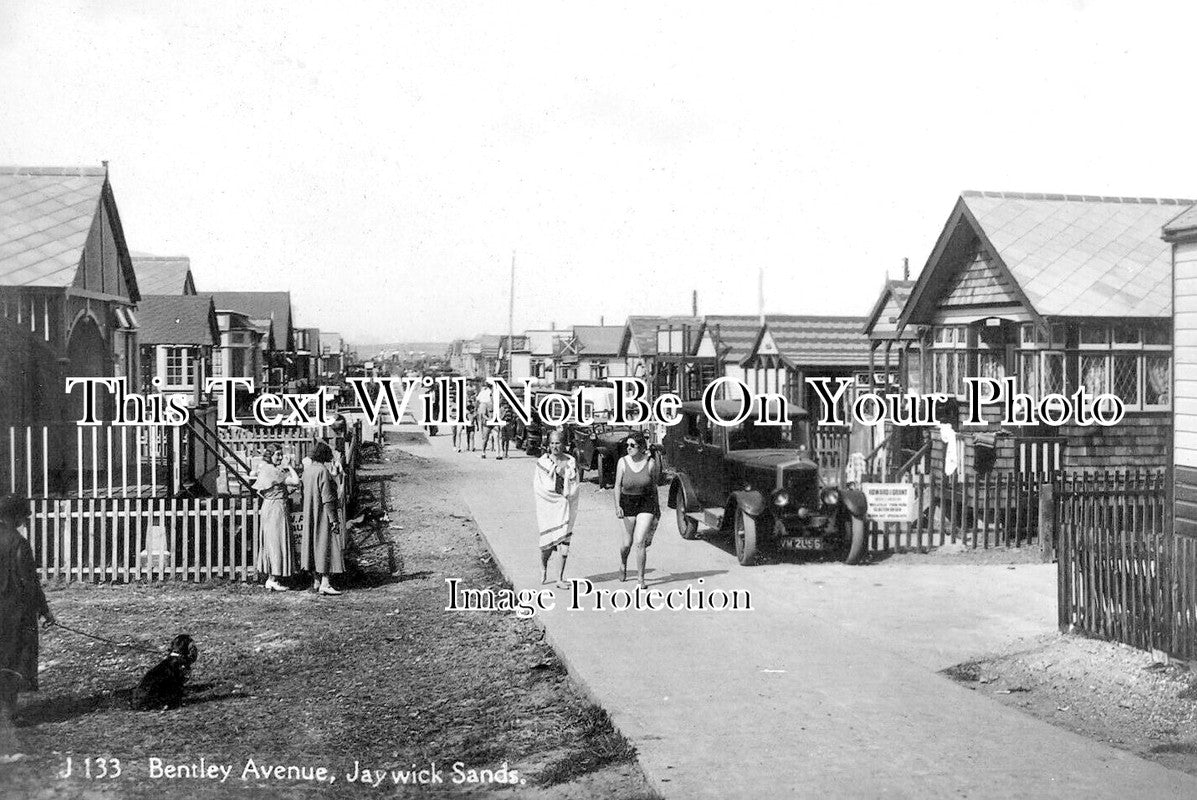 ES 3406 - Bentley Avenue, Jaywick Sands, Essex c1934