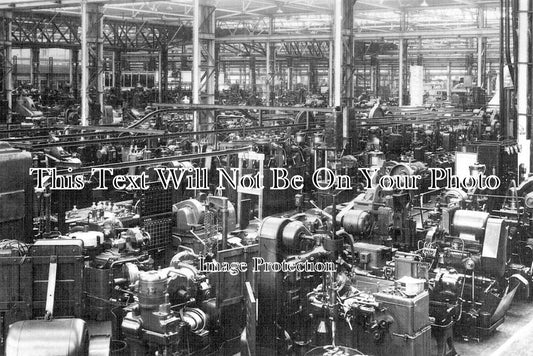 ES 3412 - Machine Shop, Ford Motor Car Works, Dagenham, Essex c1938