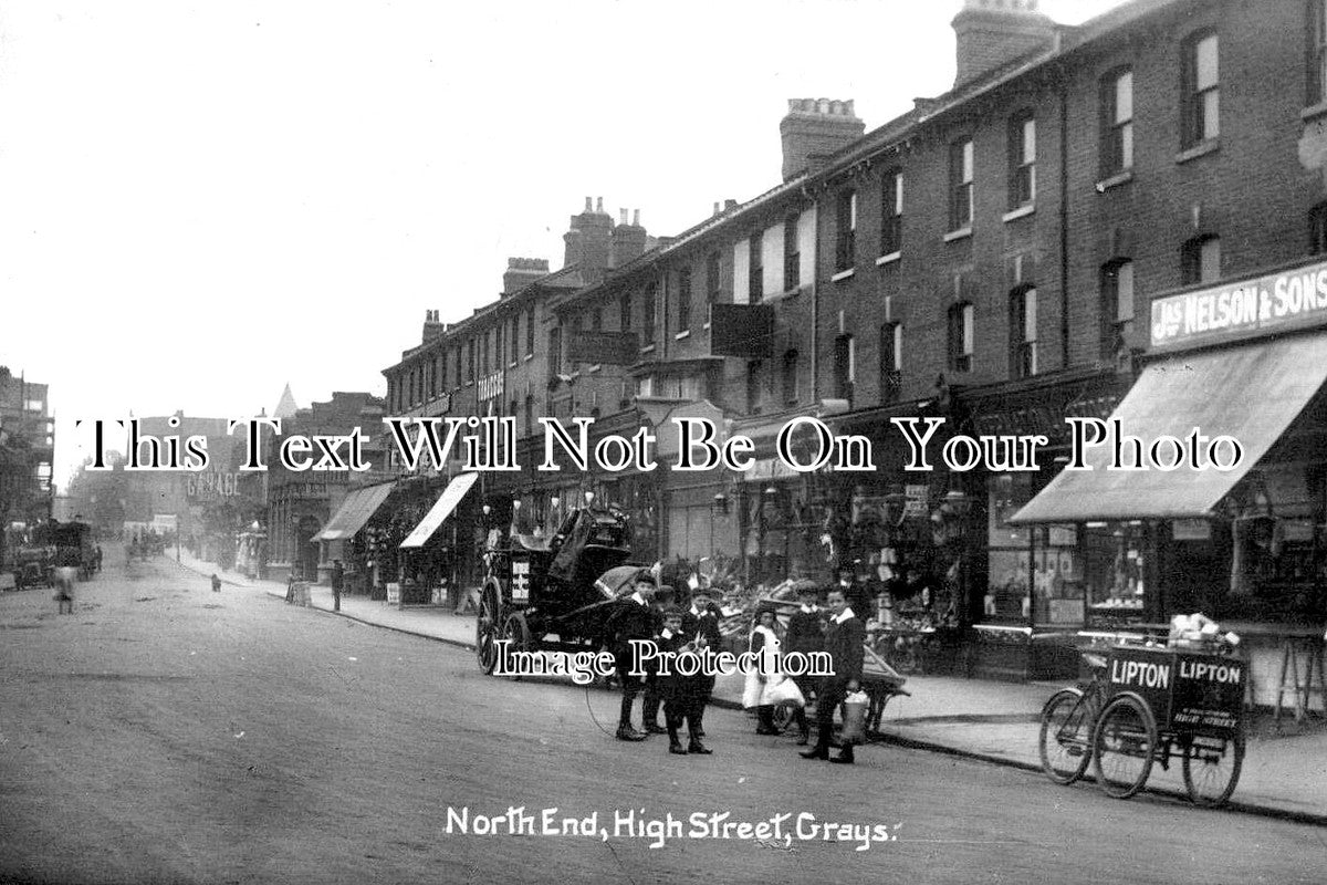 ES 3432 - North End, High Street, Grays, Essex c1912