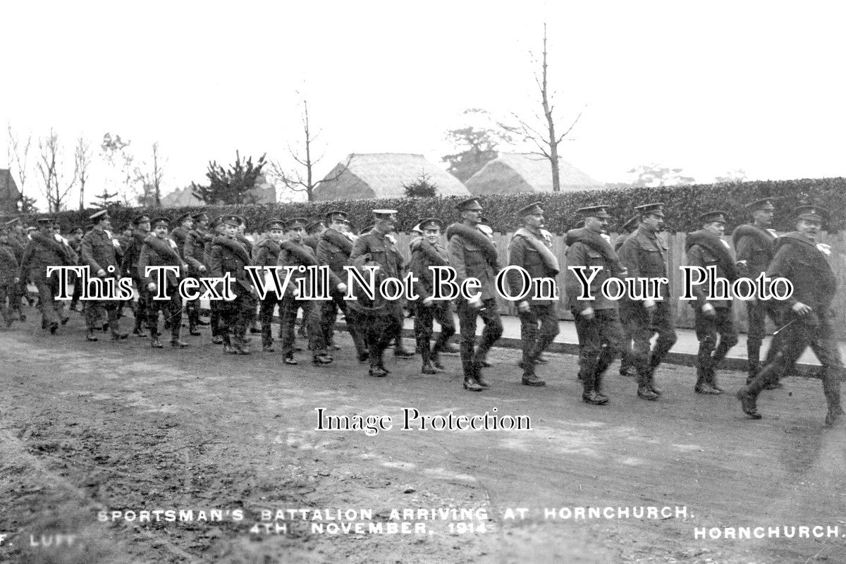 ES 3487 - Battalion Arriving, New Zealand Convalescent Camp, Hornchurch, Essex