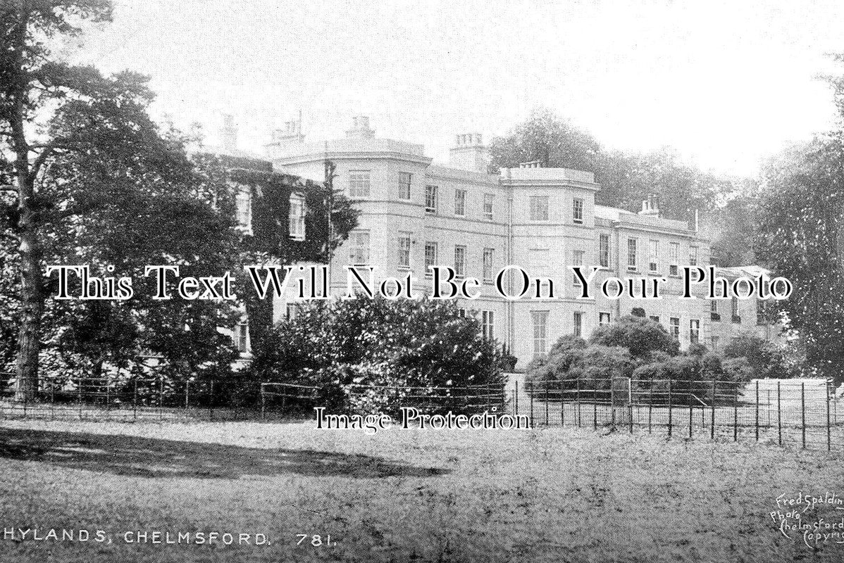 ES 3513 - Hylands, Chelmsford, Essex c1905