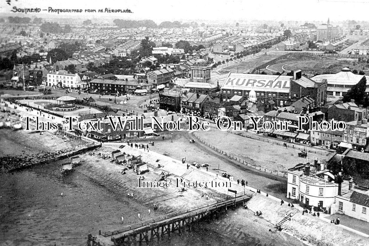 ES 3520 - Southend From The Air, Essex
