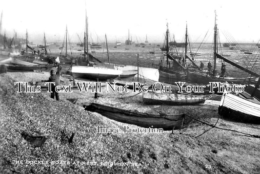 ES 3534 - The Cockle Boats, Leigh On Sea, Essex c1937