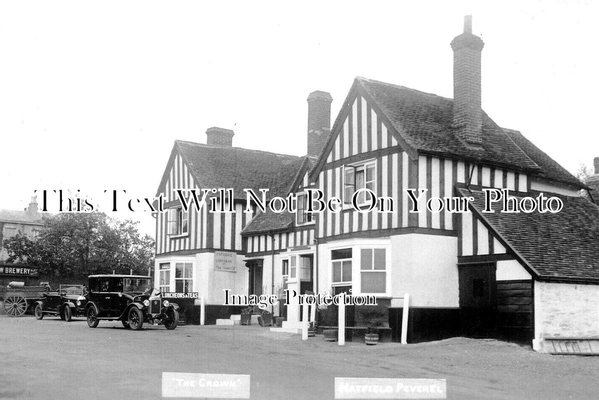 ES 3541 - The Crown Pub, Hatfield Peverel, Essex
