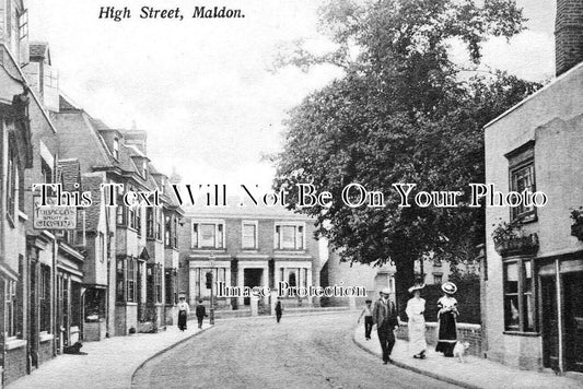 ES 3585 - High Street, Maldon, Essex c1914