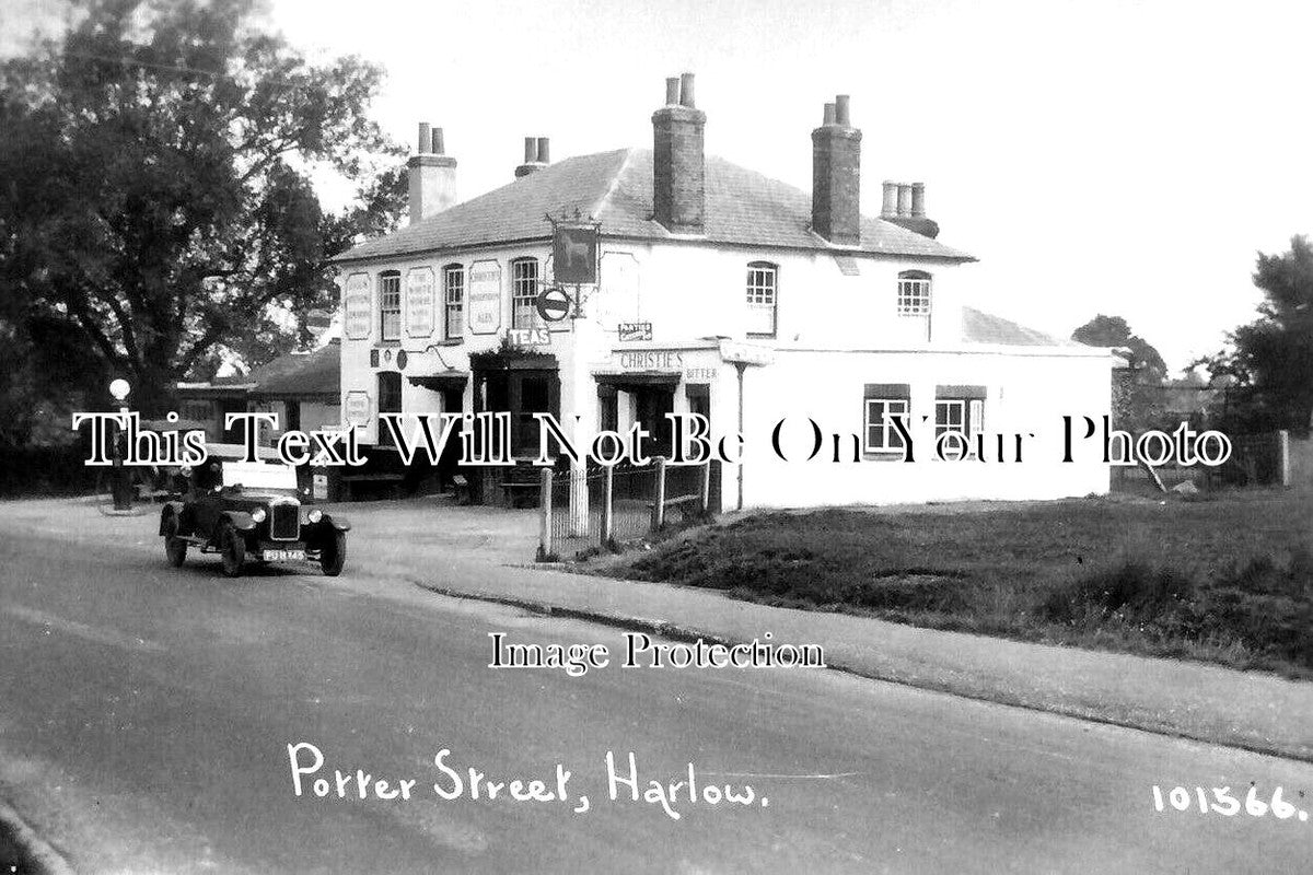 ES 3651 - The White Horse Pub, Potter Street, Harlow, Essex