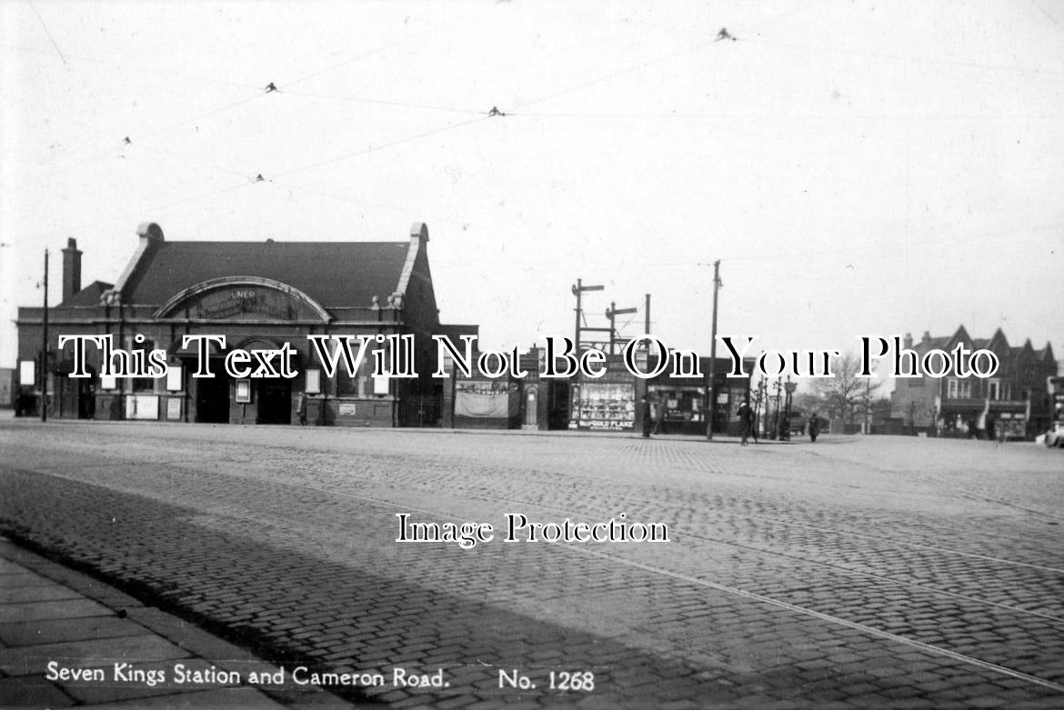 ES 368 - Seven Kings Railway Station & Cameron Road, London, Essex