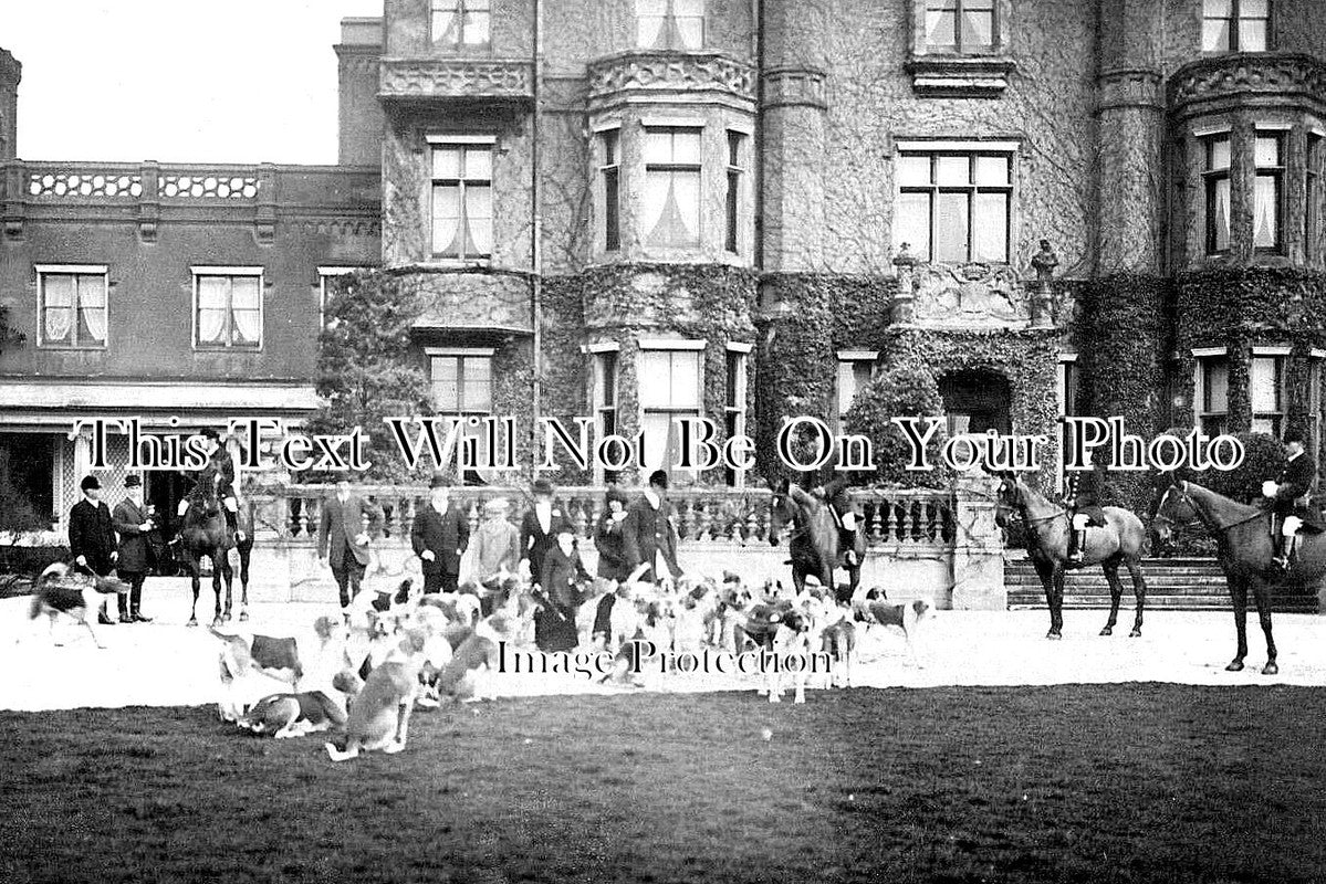 ES 3710 - Easton Lodge Hunt Meet, Great Dunmow, Essex c1912