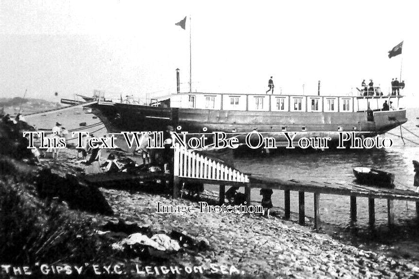 ES 3712 - The Gipsy, Essex Yacht Club, Leigh On Sea c1910