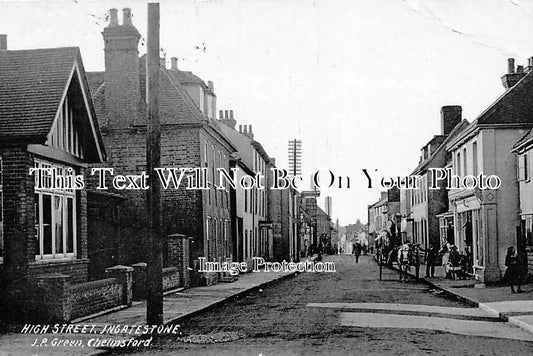 ES 374 - High Street, Ingatestone, Essex c1904