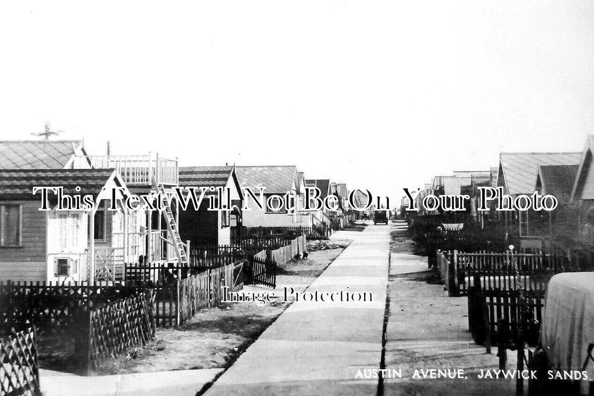 ES 3763 - Austin Avenue, Jaywick Sands, Essex c1935