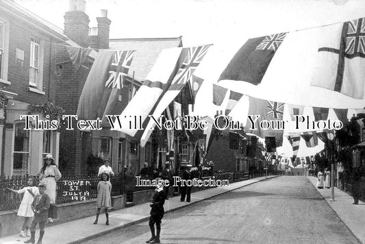 ES 3780 - Victory Celebrations, Tower Street, Brightlingsea, Essex 1919