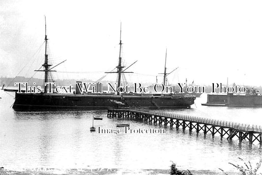 ES 3782 - HMS Ganges At Harwich, Essex c1908