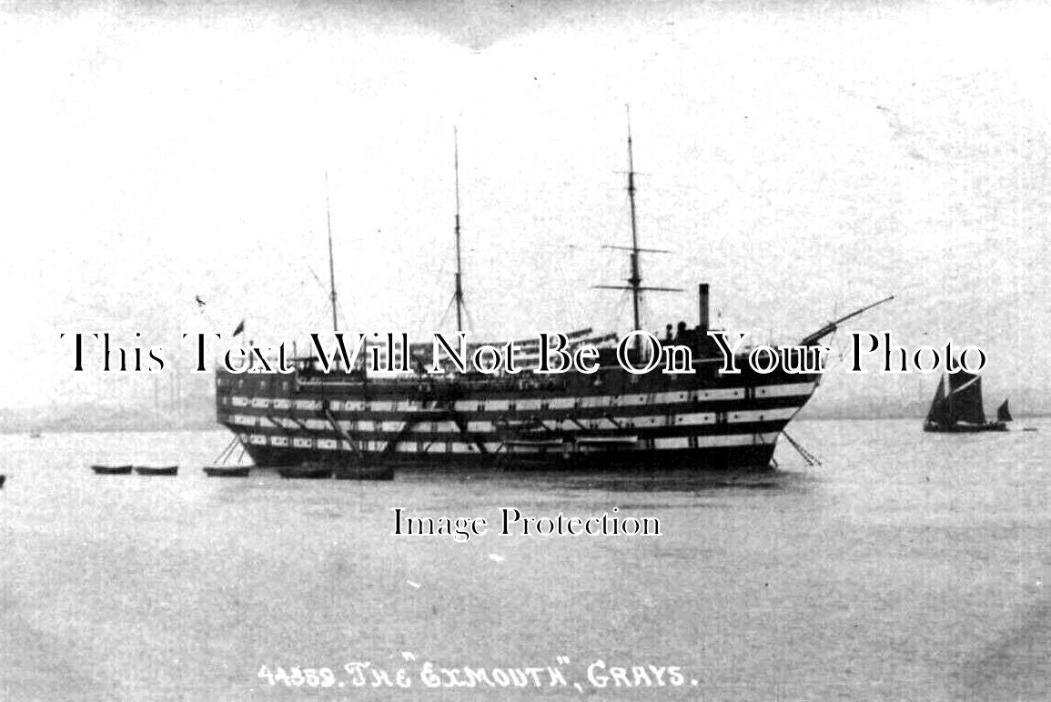 ES 3783 - The Exmouth Ship Off Grays, Essex c1905