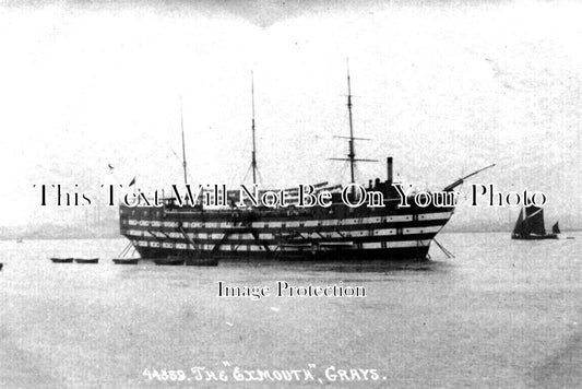 ES 3783 - The Exmouth Ship Off Grays, Essex c1905