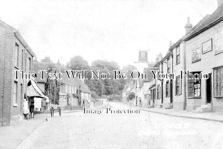 ES 3787 - St James Street, Castle Hedingham, Essex c1908