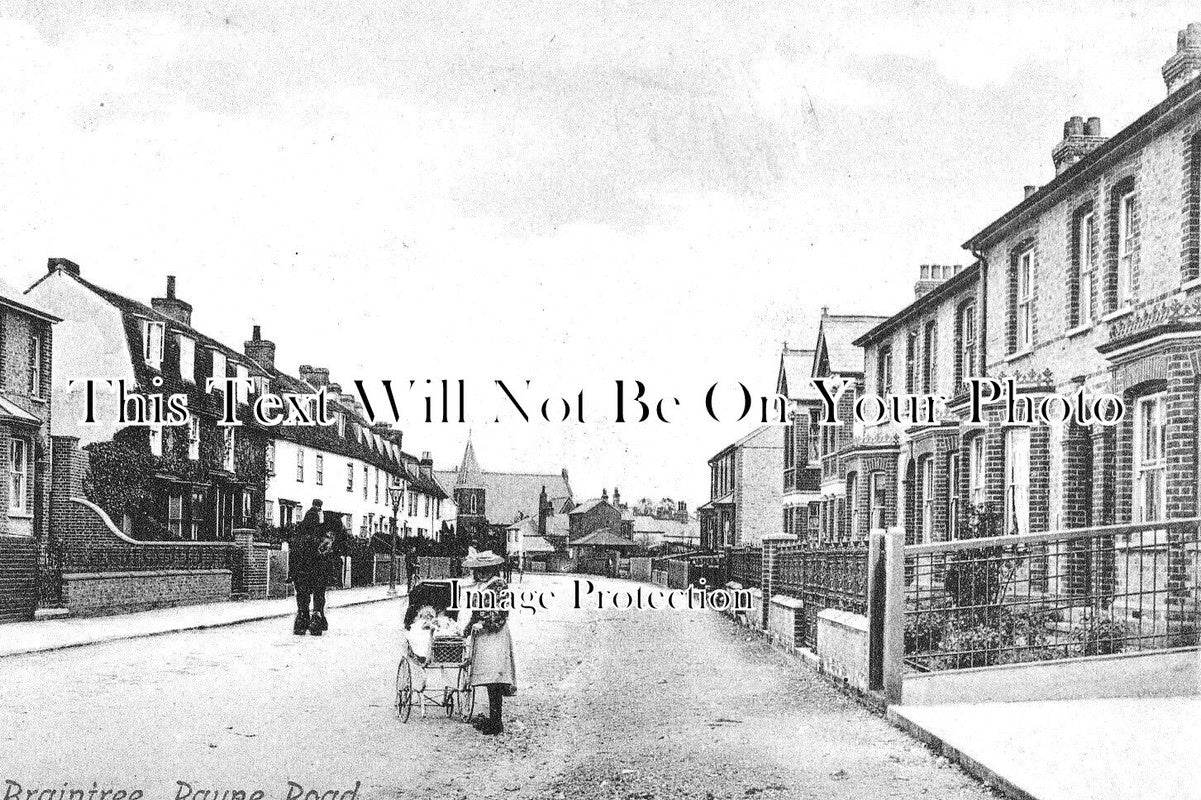 ES 3803 - Rayne Road, Braintree, Essex c1908