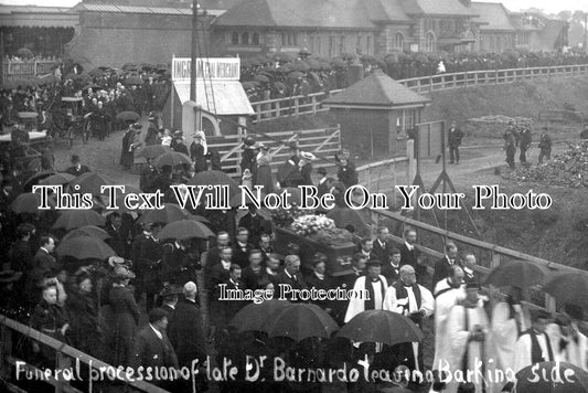 ES 3843 - Funeral Procession Of Dr Barnade, Barking Side, Essex